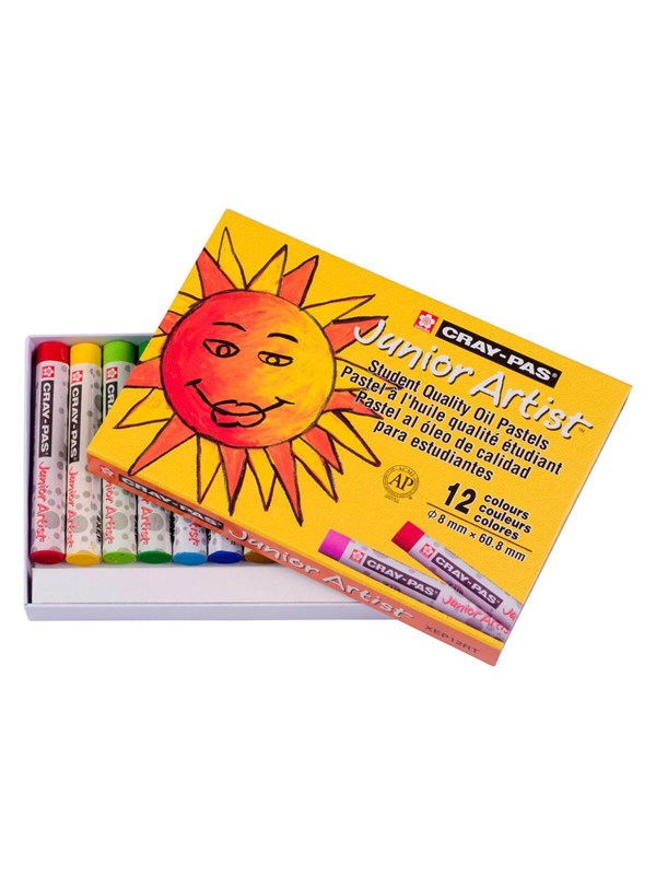 Sakura Cray-Pas Junior Artist Oil Pastels Set 12pcs.