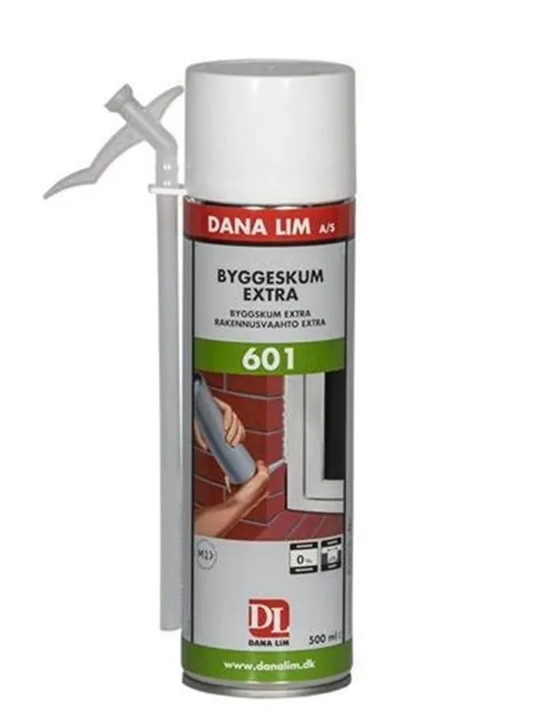 Dana Lim Byggeskum m/dyse extra 601 500ml.