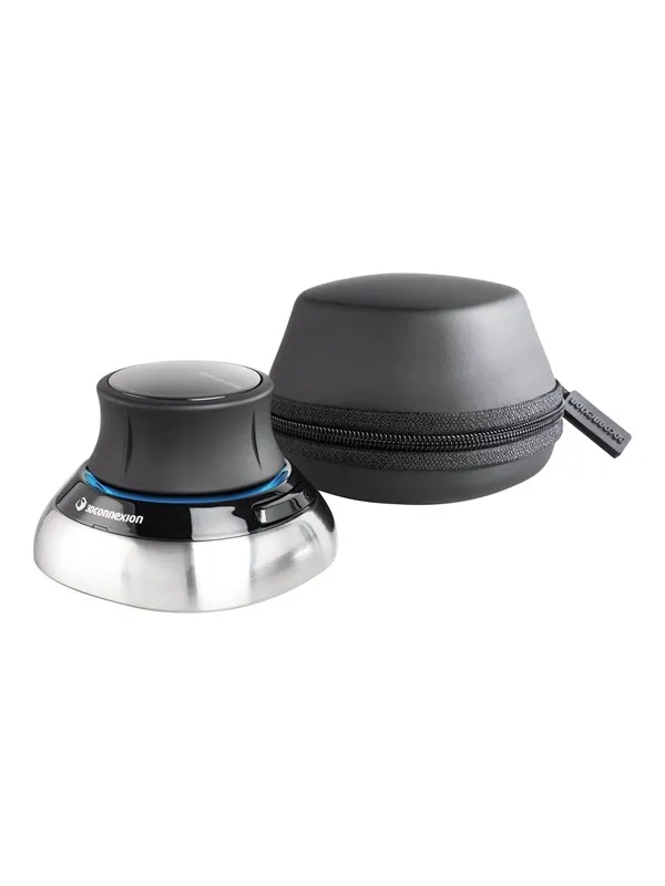 3Dconnexion SpaceMouse - 3D mouse - Bluetooth 2.4 GHz - 3D mus - 2 - Sølv