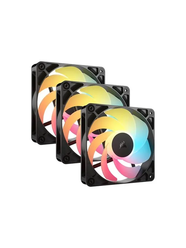 Corsair RS120-R - Reverse - Kabinettvifte - 120mm - Svart