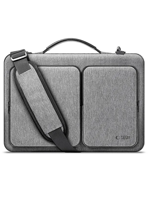 Tech-Protect 13-14  Defender Bag Laptop Bag - Grey