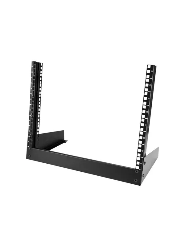 StarTech.com RK8OD - 8U - 2-Post Open Frame Rack Cabinet