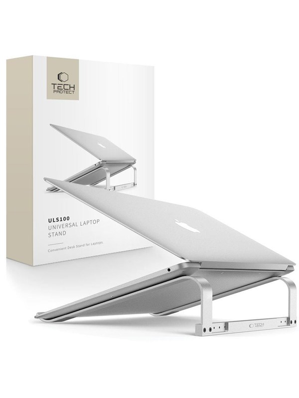 Tech-Protect ULS100 Universal Stand for Laptops up to 16" - Silver
