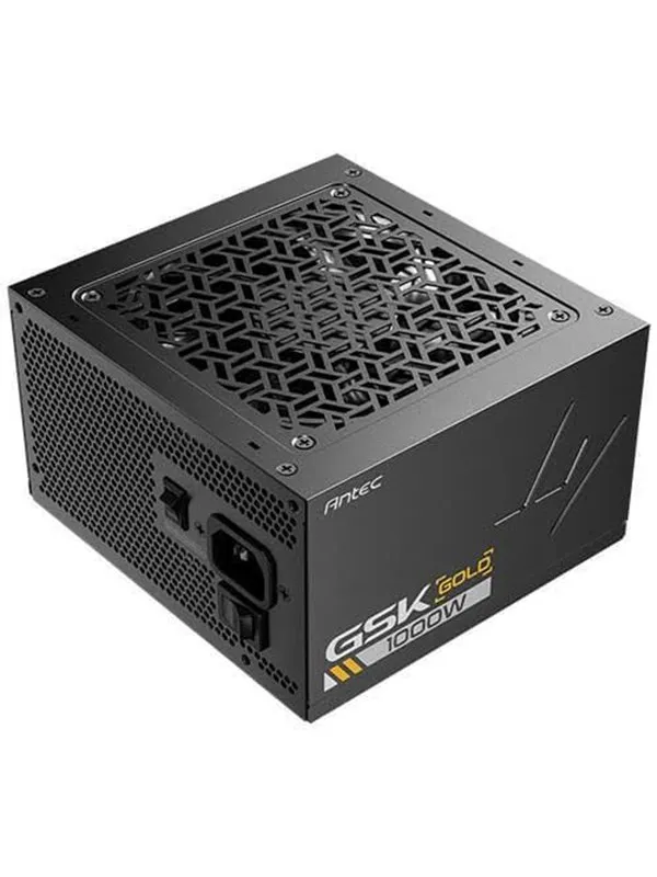Antec GSK1000 EC power supply unit Strømforsyning (PSU) - 1000 Watt - ATX - 80 Plus Gold sertifisert