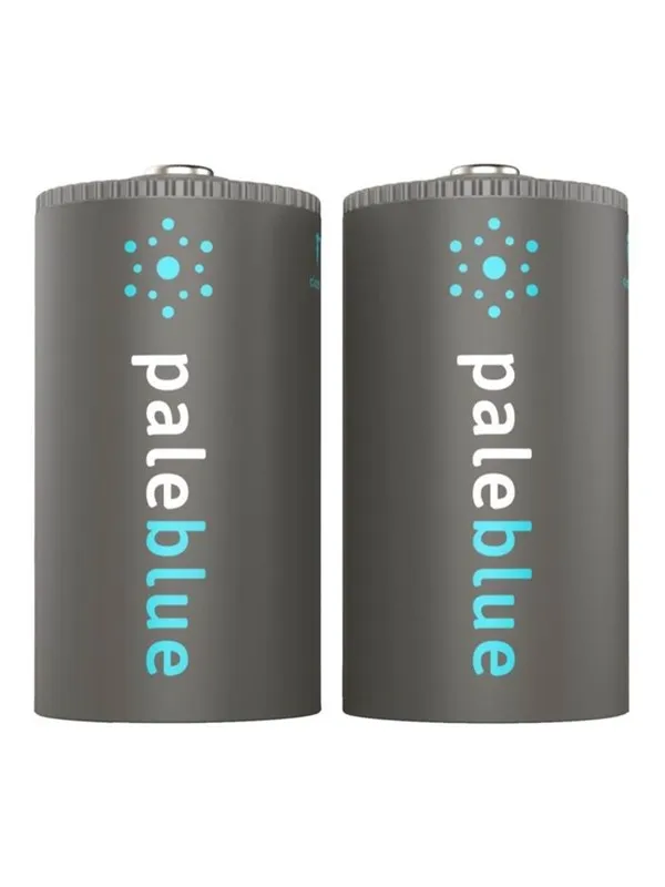 paleblue D USB Rechargeable Smart Batteries - 2-Pack
