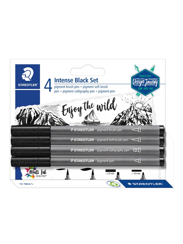 Staedtler Intense Black Set 4 pcs