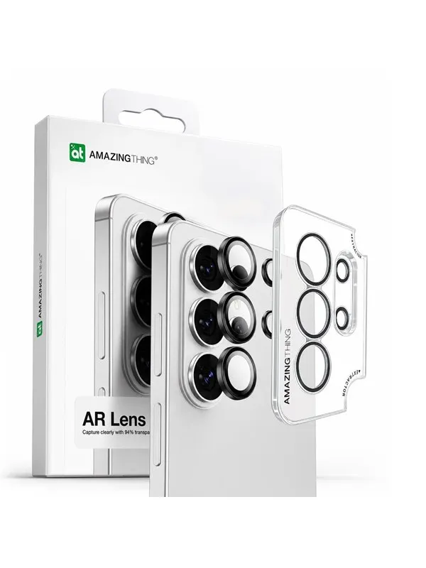AmazingThing Radix AR Lens Glass for Samsung S26 Ultra Camera Lens - Black