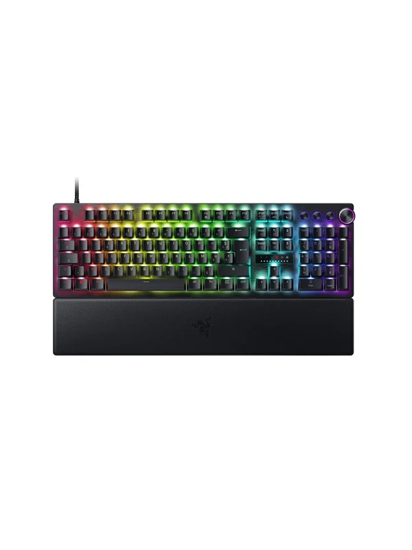 Razer Huntsman V3 Pro Keyboard - Gamingtastatur - Fransk - Svart