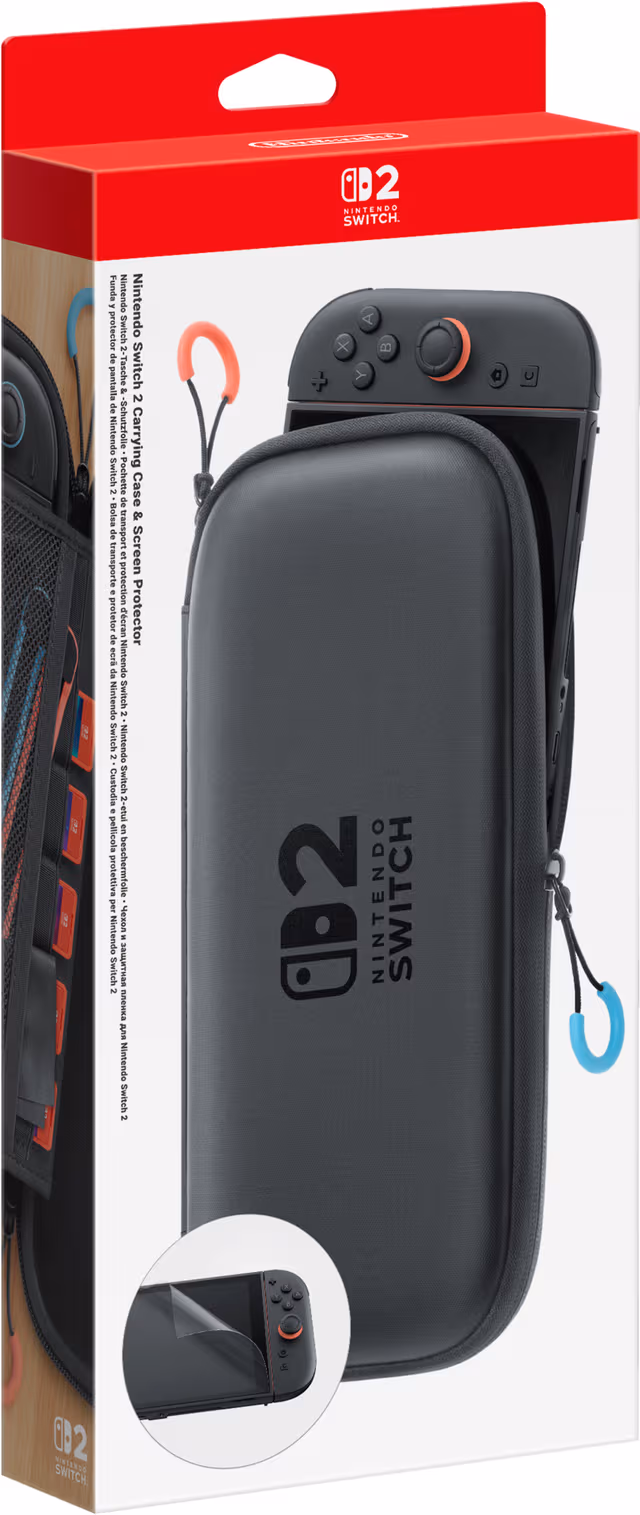 Nintendo Switch 2 deksel og skjermbeskyttelse