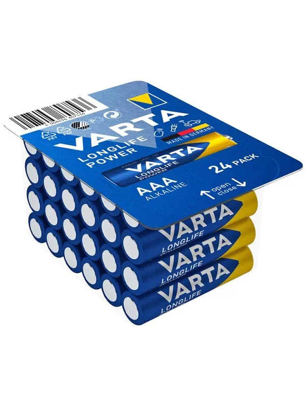 VARTA Longlife Power LR03/AAA (Micro) (4903) - alkaline 24-Pack