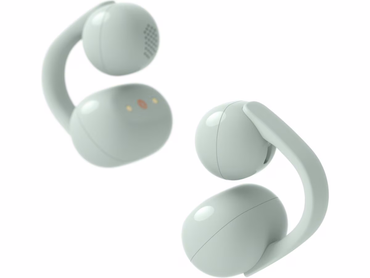 Sony LinkBuds Clip åpne øretelefoner (grønn)
