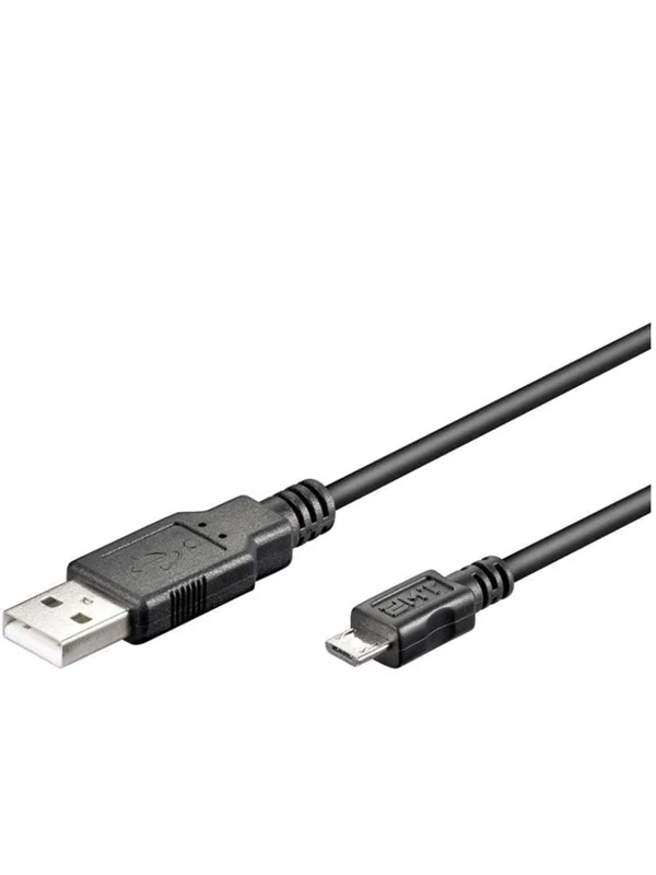 Pro USB-A <-> USB Micro-B - 5m - Svart