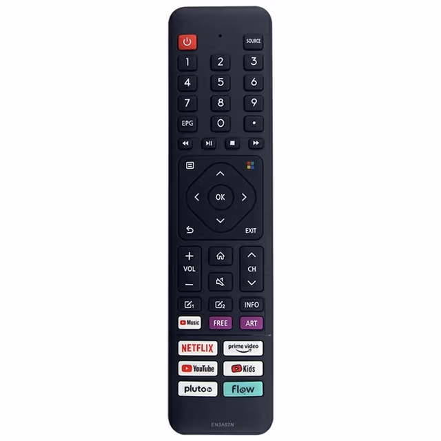 Fjernkontroll erstatning EN3A52N For Hisense TV
