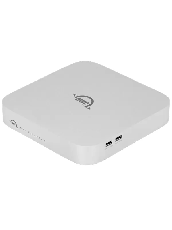 OWC StudioStack Thunderbolt 5 Stackable - Ekstern Harddisk - Sølv