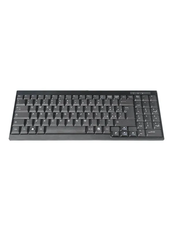 DIGITUS DS-72000IT - keyboard - QWERTY - Italian - black Input Device - Tastatur - Italiensk - Svart