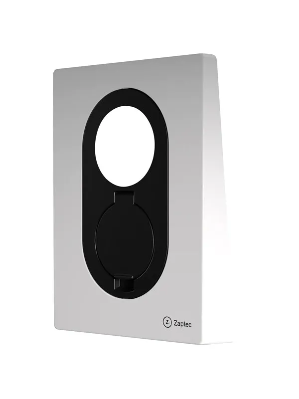 Zaptec GO Front Cover, Cloud white