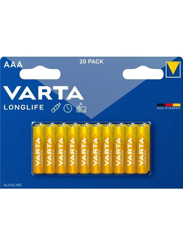 VARTA Longlife 4103 battery - 20 x AAA - Alkaline