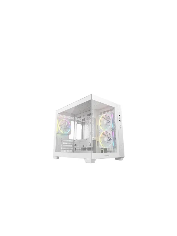 DeepCool CG330 3F WH - Kabinett - Tower - Hvit