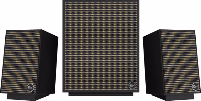 Klipsch ProMedia Heritage 2.1 høyttalersystem (matt sort)