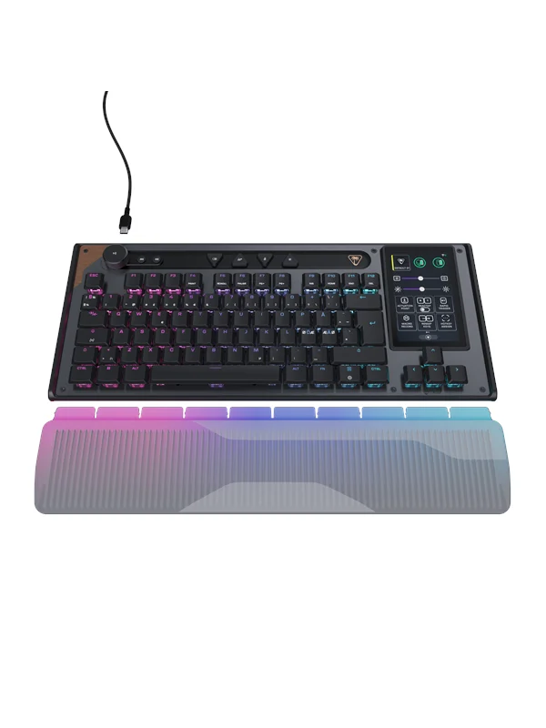 Turtle Beach Command KB7 TKL - Black - Gamingtastatur - Nordisk