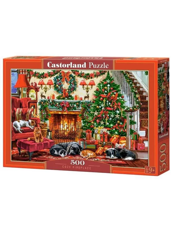 Castorland Kæledyr ved julepejsen (500)