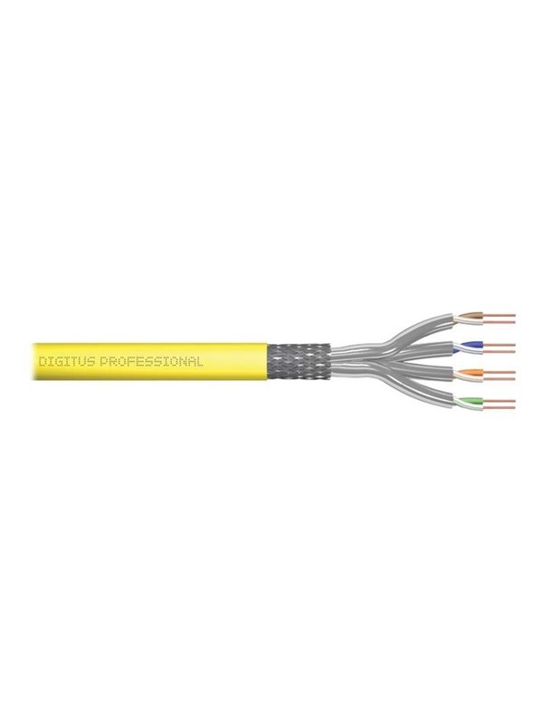 DIGITUS Professional bulk cable - 500 m - yellow RAL 1016 - Gul - 500m