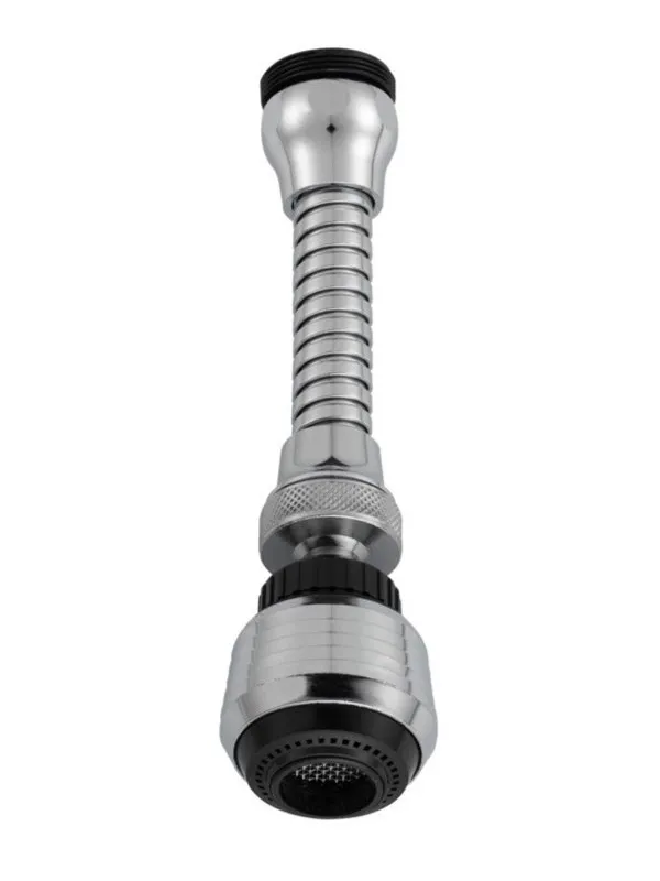 Neoperl bubble-stream air mixer with ball joint soda and ho