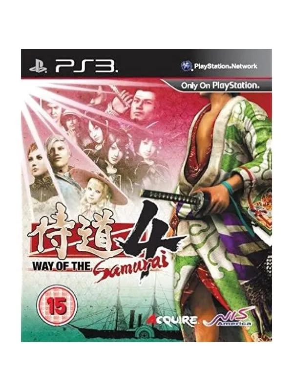 Way of the Samurai 4 - Sony PlayStation 3 - RPG