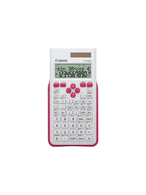 Canon F-715SG Scientific Calculator - White & Magenta