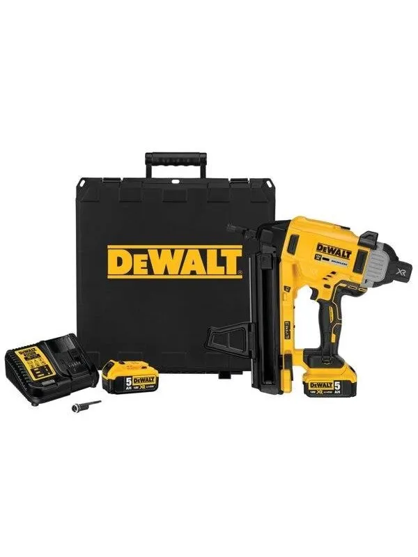 Dewalt gwozdziarka do betonu 18V 13-57mm 2x5.0Ah bezszczo