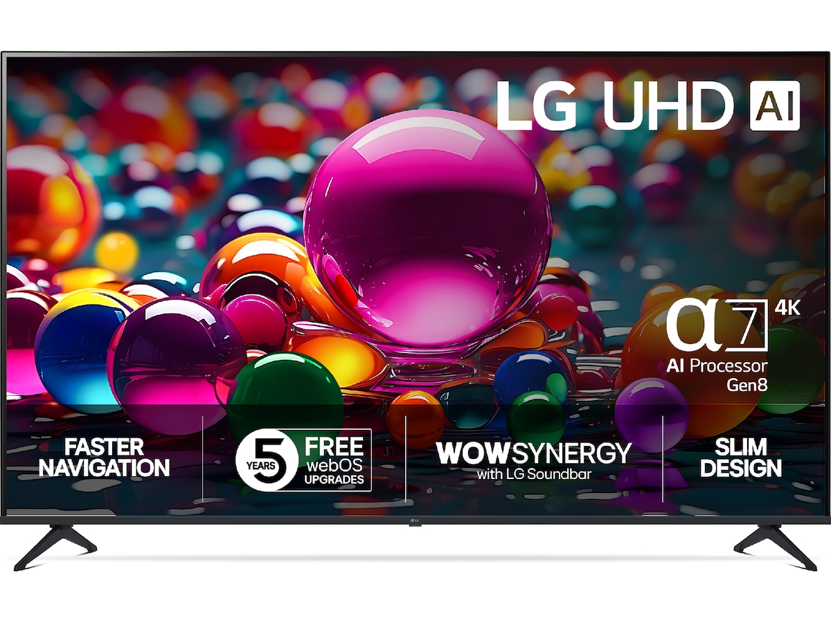 LG UA75 smart-TV 75'' AI 4K (2025)