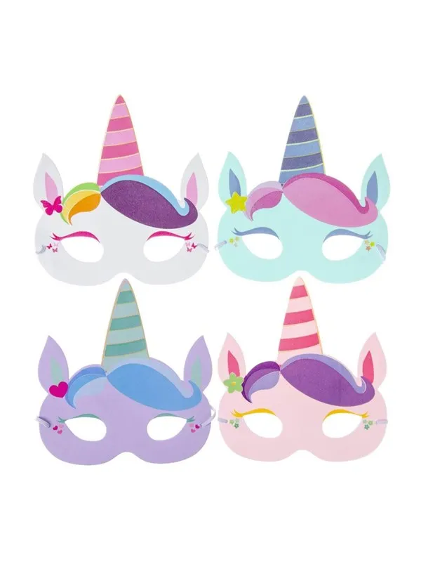 LG-Imports Foam mask unicorn (Assorted)