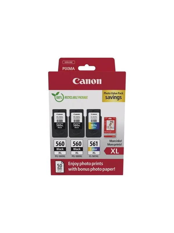 Canon PG-560XLx2/CL-561XL / 3712C012 High Value Pack