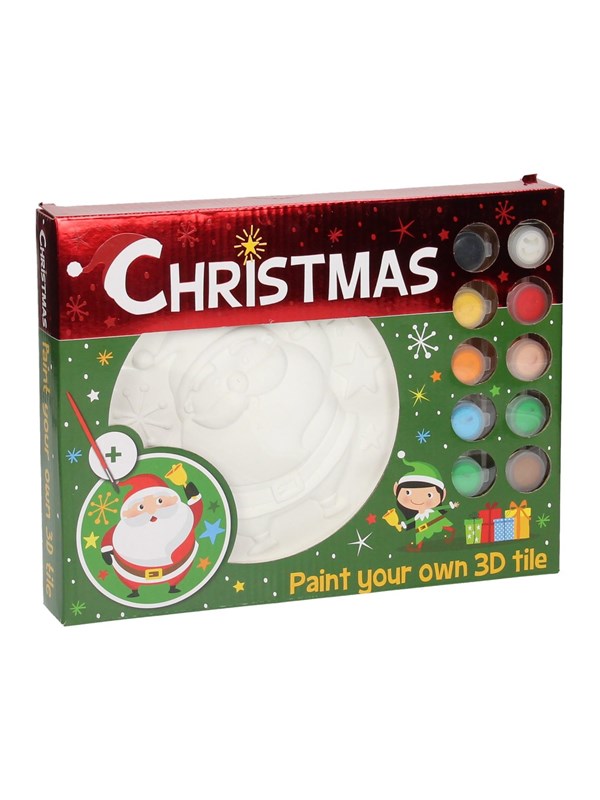 Wins Holland Paint your own Christmas 3D tile