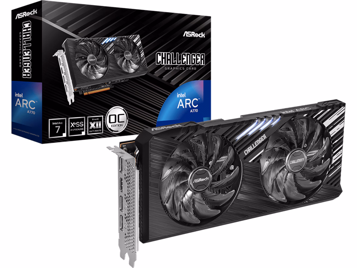 ASRock Intel Arc A770 Challenger SE OC