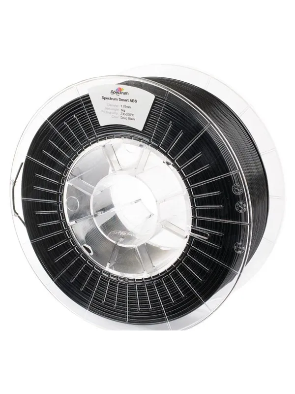 Spectrum 3D Filament / Smart ABS / Deep Black / â 1.75 mm / 1 kg