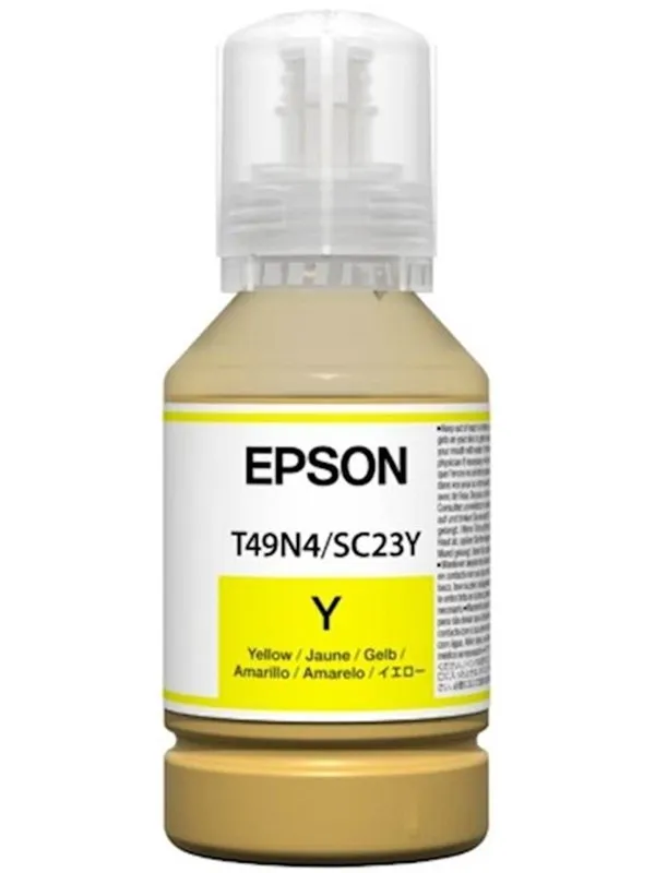 Epson C13T49N400 / T49N Dye Sub Yellow Ink 140ml