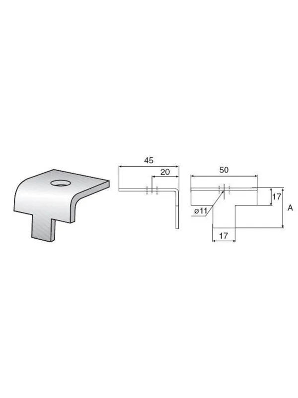 Wibe Beam clamp 5bk-30 hdg