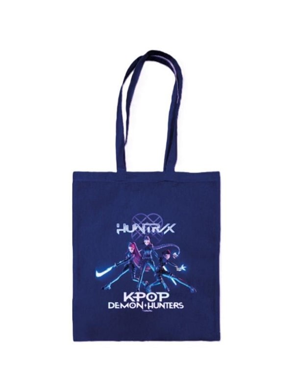 Pyramid - Tote Bag K-Pop Demon Hunters (Trio) Navy blue