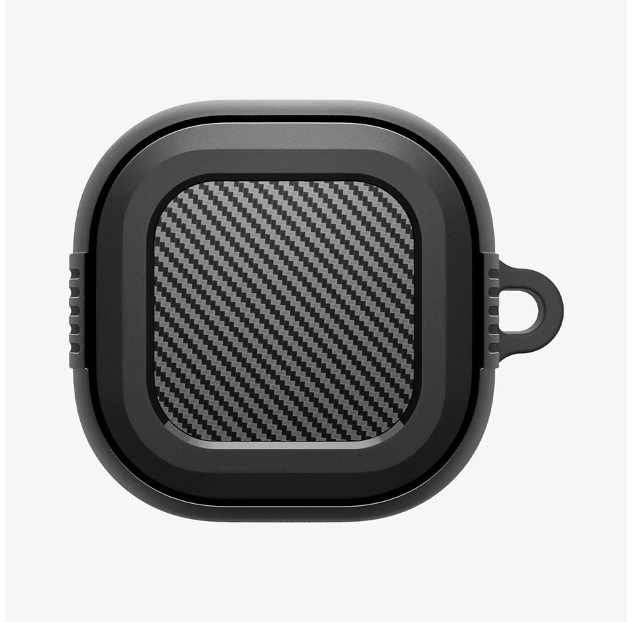 Spigen Rugged Armor - matte black - Samsung Galaxy Buds 4 Pro/4