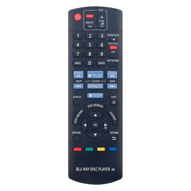 Fjern kontroll utskiftning for N2QAYB000739 for Panasonic Audio Player