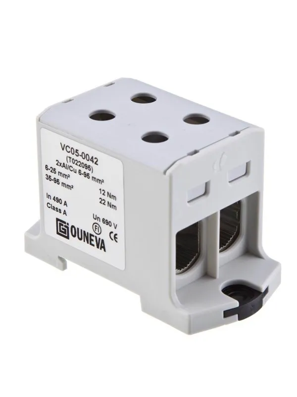 Ouneva Otl-connector 6-95 mm2 2xal/cu