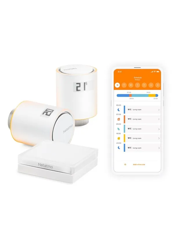 Netatmo  Smart Radiator Termostater, Startsett