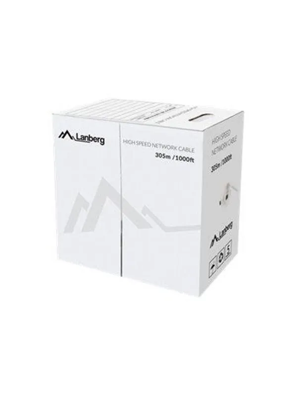 Lanberg bulk cable - 305 m - orange - Oransje - 305m