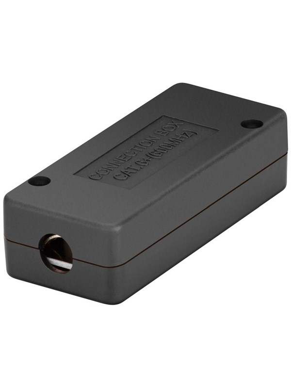 Pro Network connection box CAT 6/ CAT 6A/ CAT 7 STP - Svart