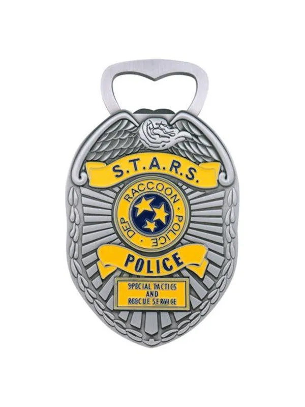 FaNaTtik - Resident Evil Police Badge Heavy Duty Bottle Opener - Flaskeåpner