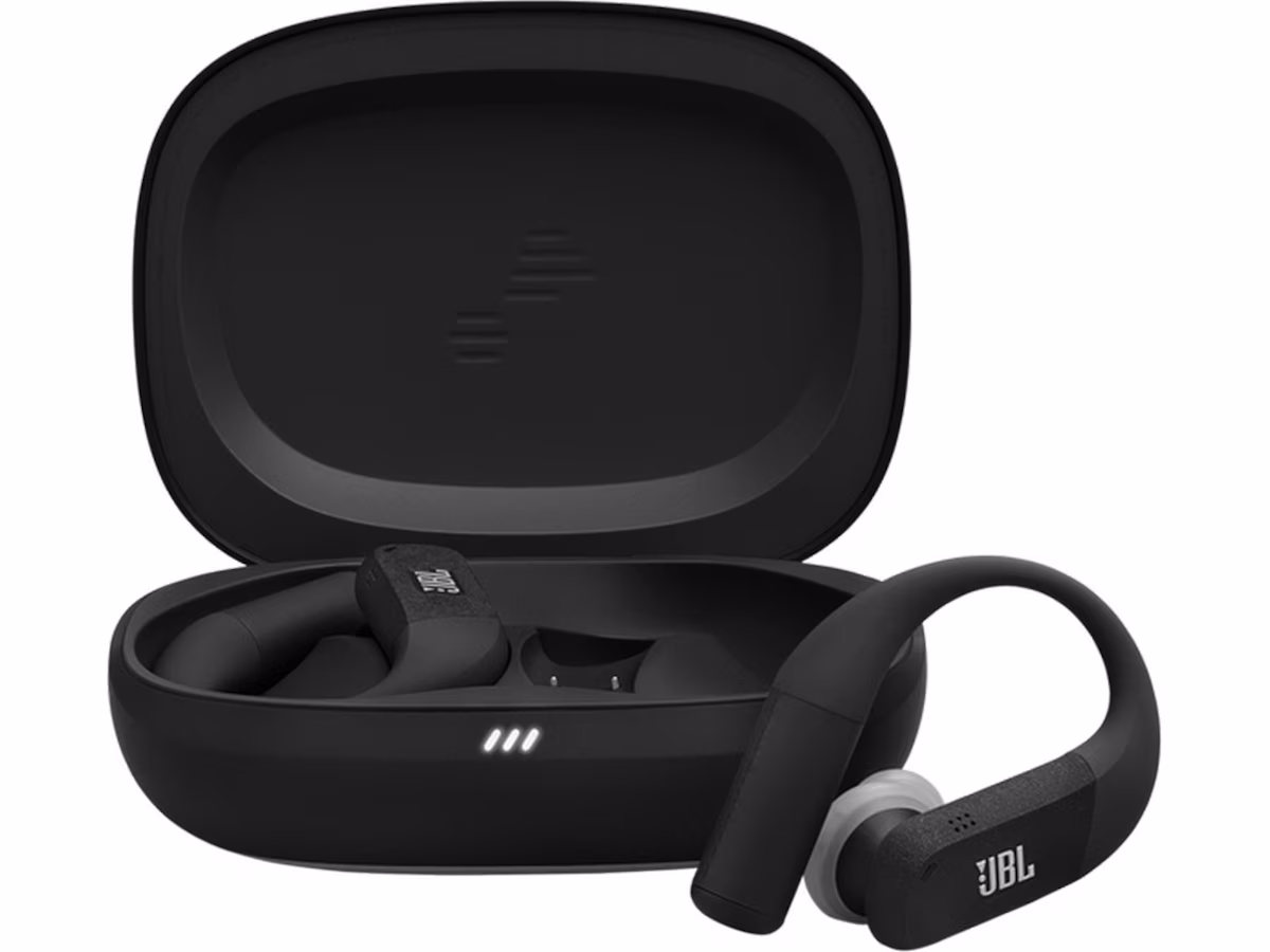 JBL Endurance PEAK 4 True Wireless Sport Earbuds Black and Grey