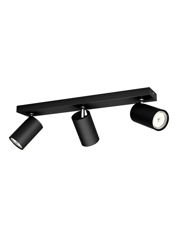 Philips Kosipo spotskinne, 3xGU10, sort