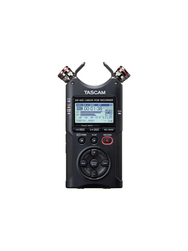 Tascam DR-40X - voice recorder - MP3-spiller