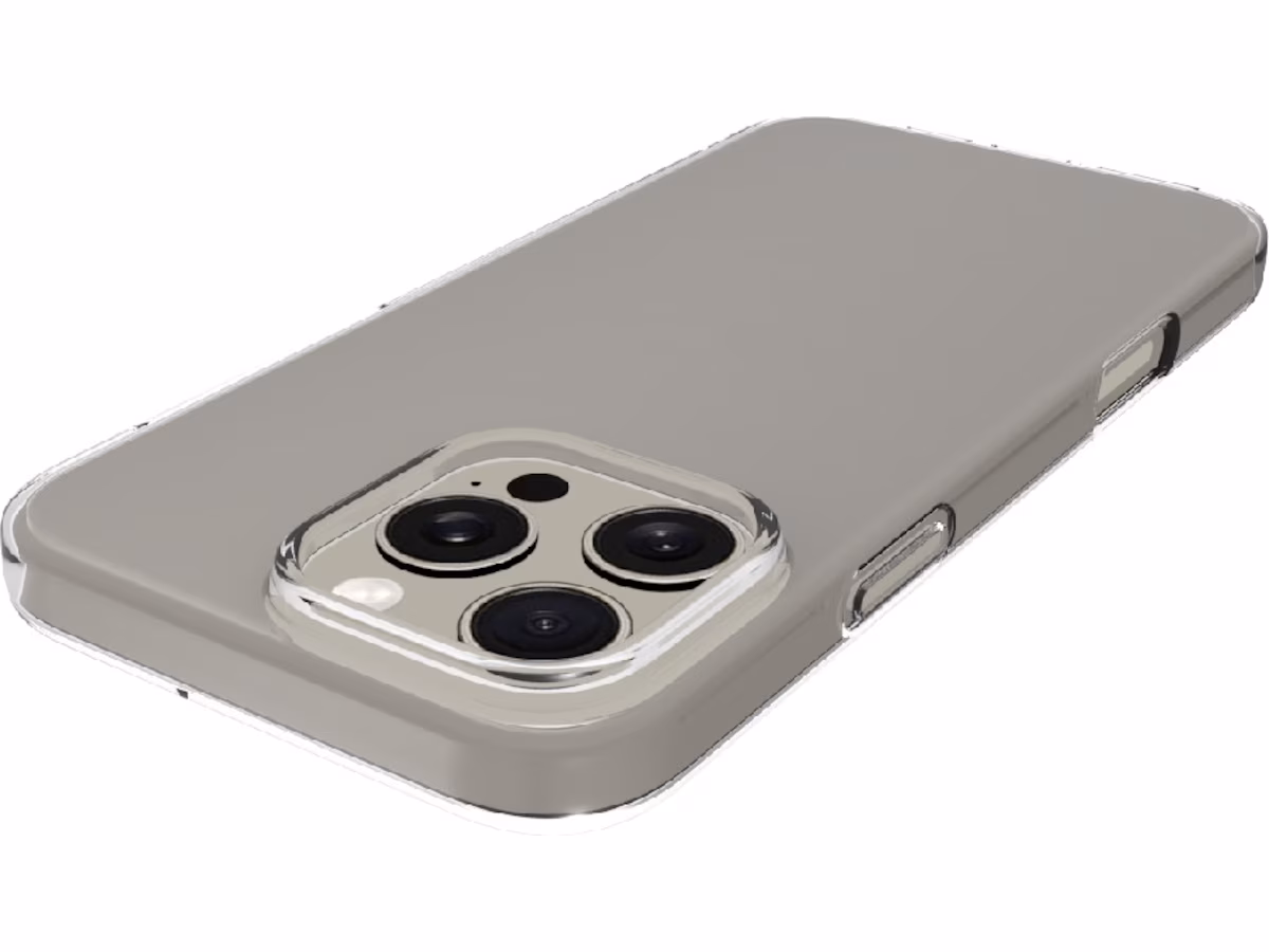 iiglo iPhone 16 Pro Max Silikondeksel (gjennomsiktig)